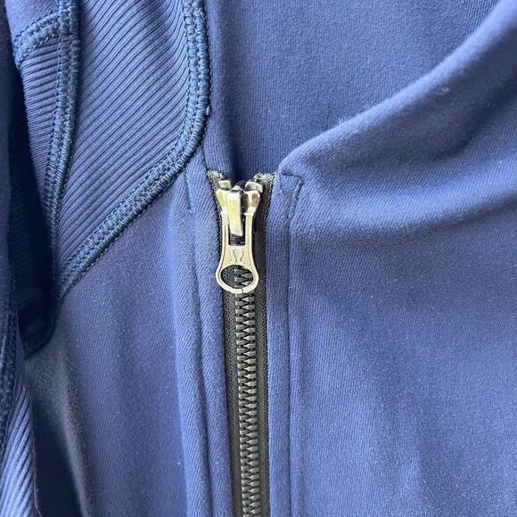 Lululemon Bhakti Yoga Jacket, Blue, Size 10 P12 - Picture 6 of 12